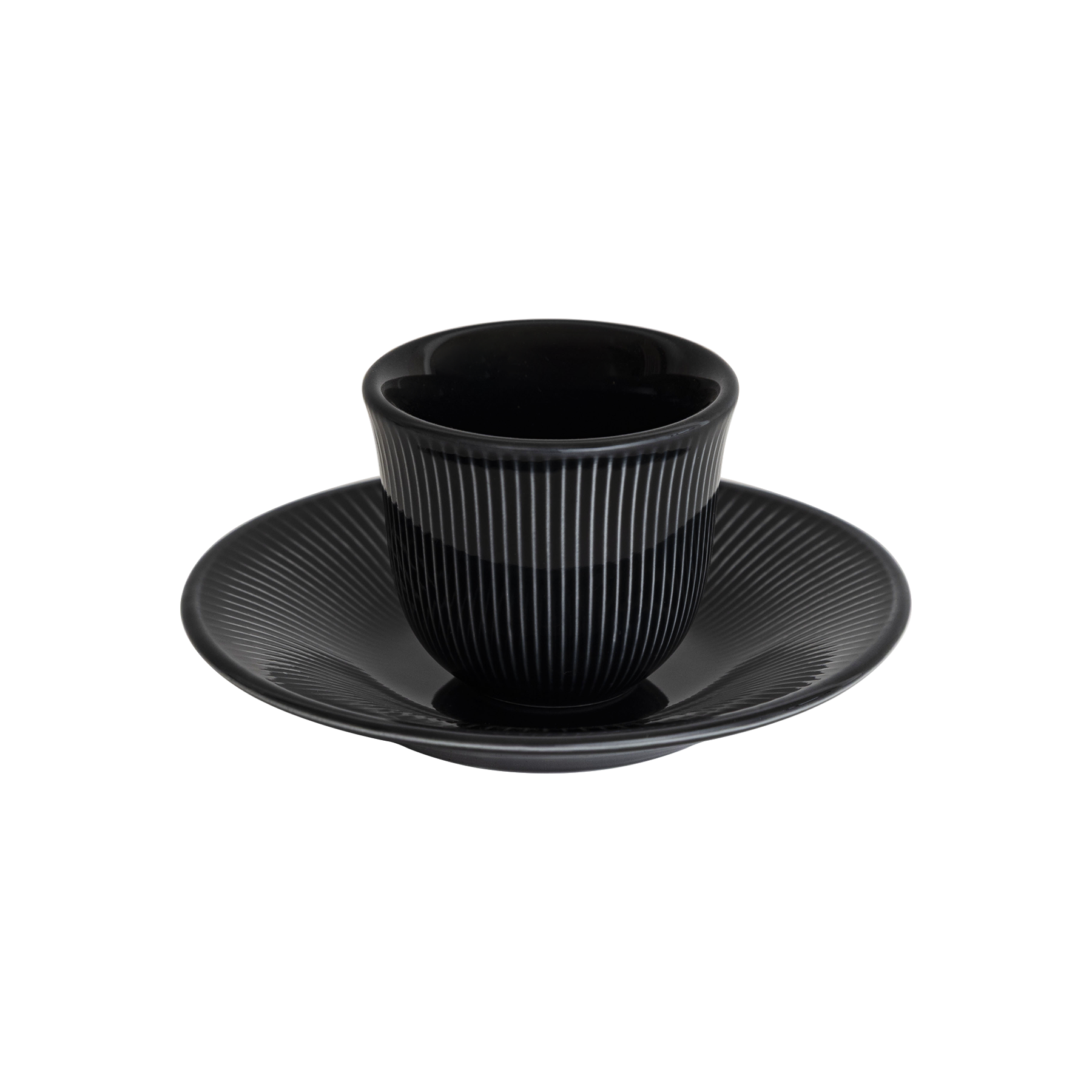 80ml Embossed Tasting Cup and 13cm Embossed Plate