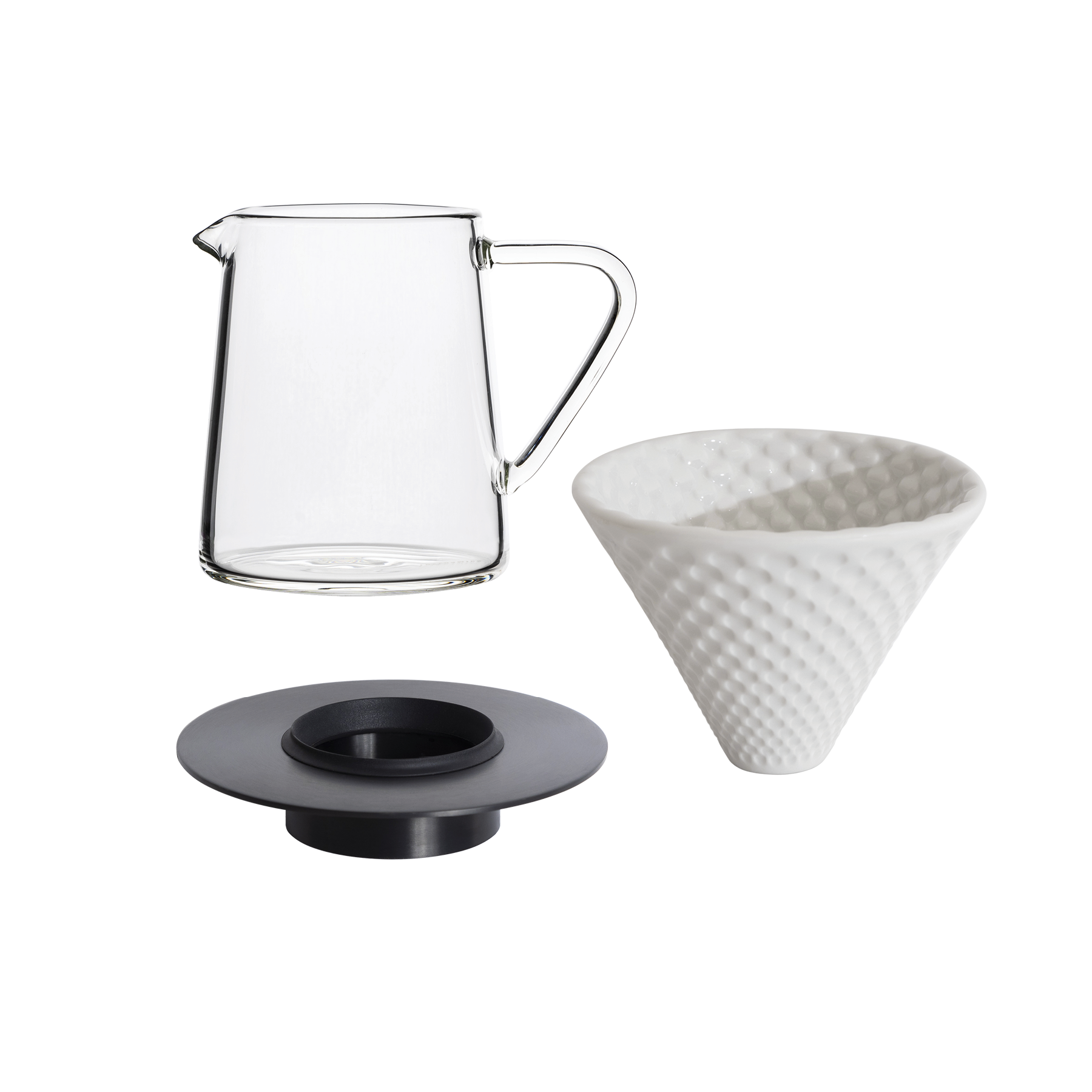 Coffee Dripper Gift Set (Strong/Brass/Tall)