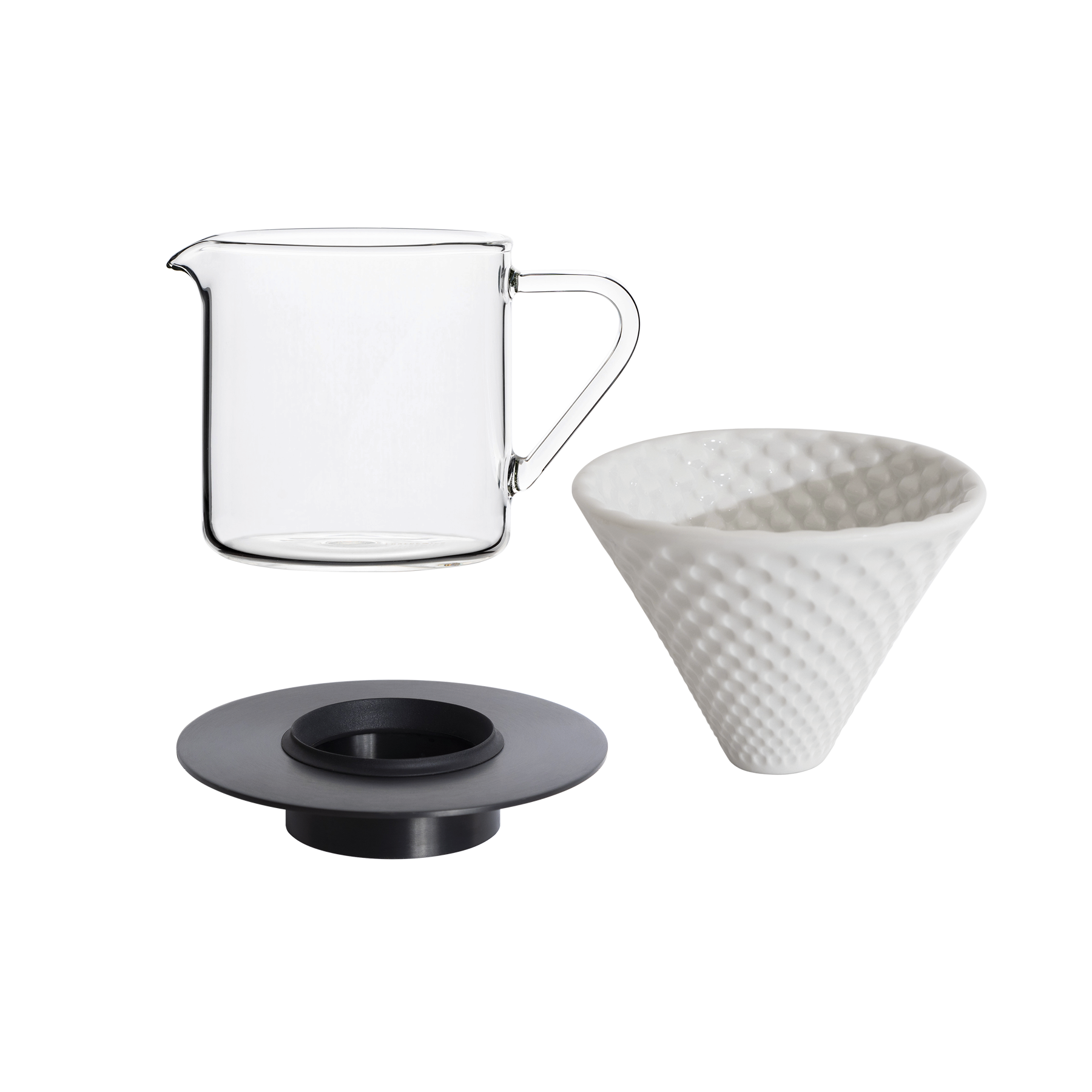 Coffee Dripper Gift Set (Strong/Brass/Tall)