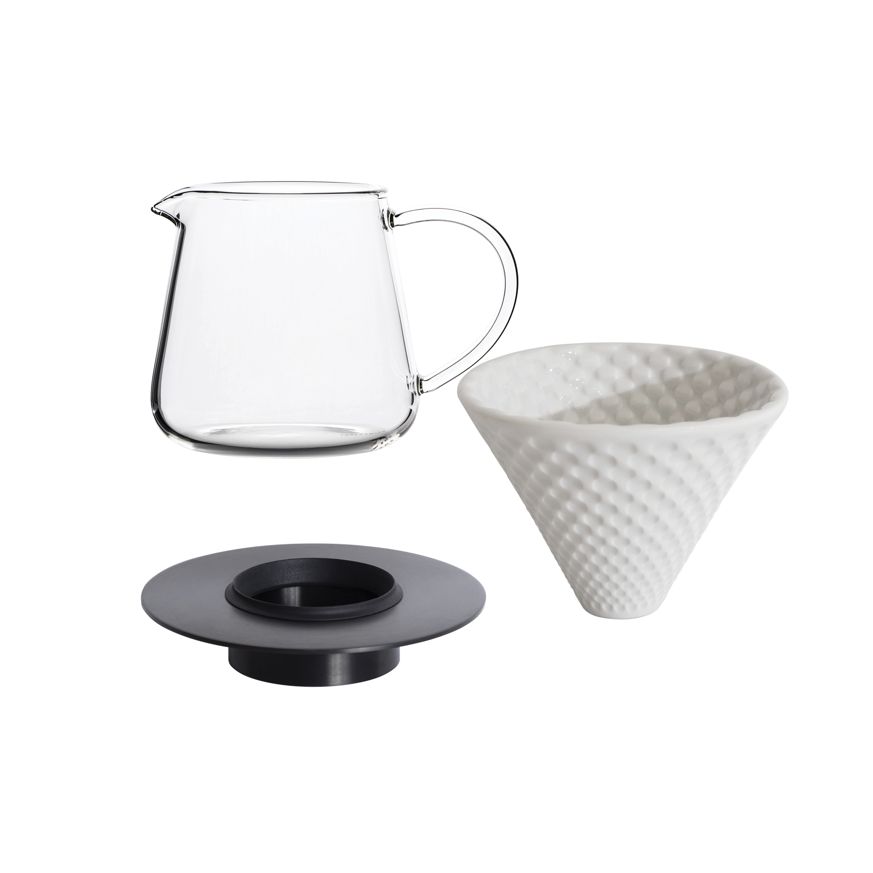 Coffee Dripper Gift Set (Strong/Brass/Tall)