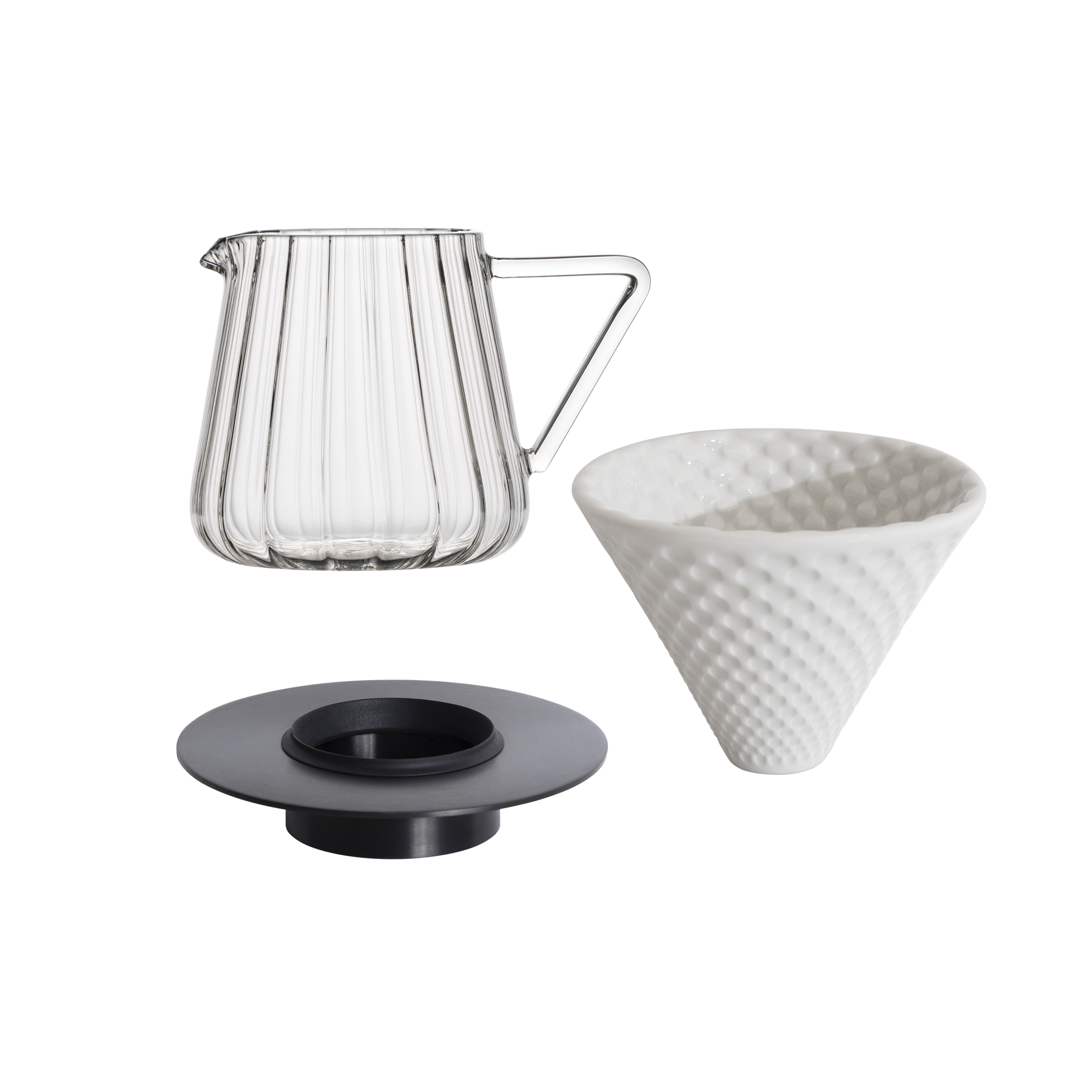 Coffee Dripper Gift Set (Strong/Brass/Tall)