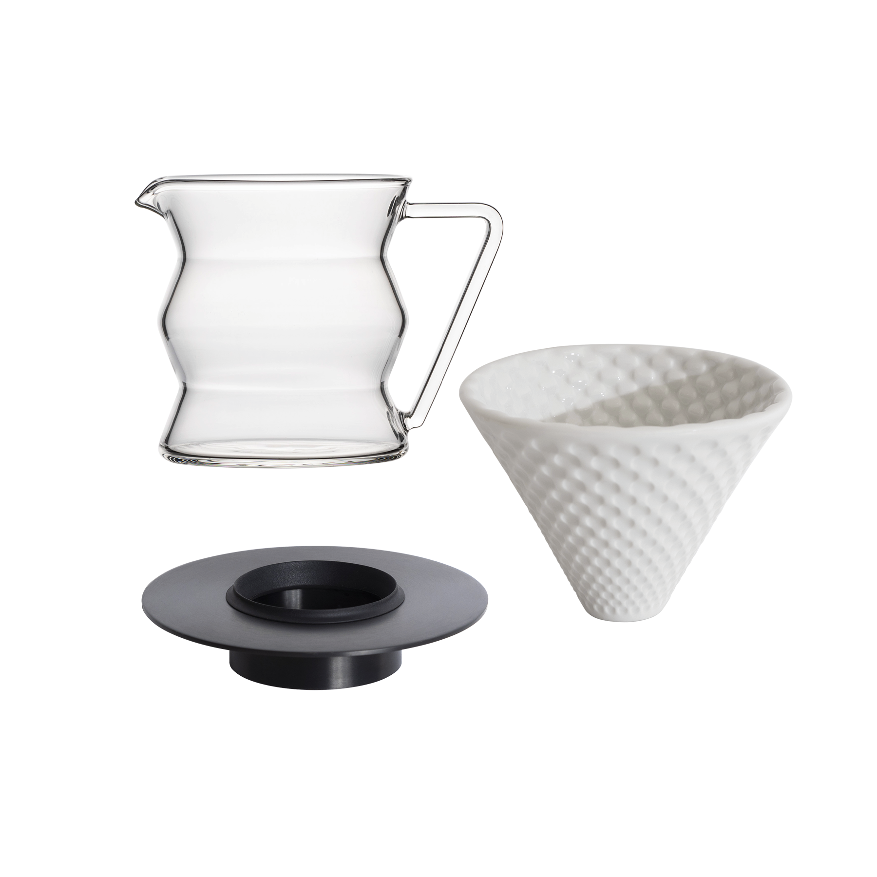 Coffee Dripper Gift Set (Strong/Brass/Tall)