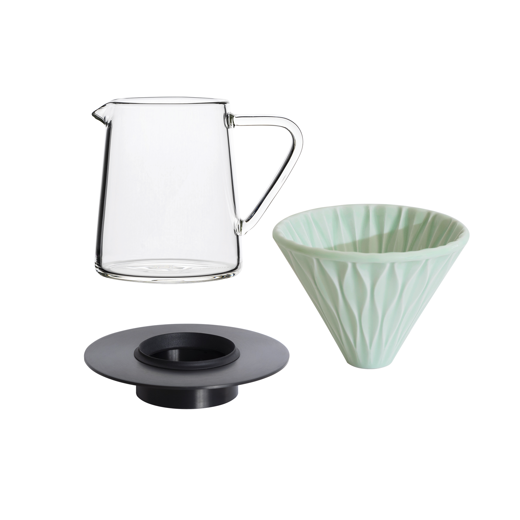 Coffee Dripper Gift Set (Strong/Brass/Tall)