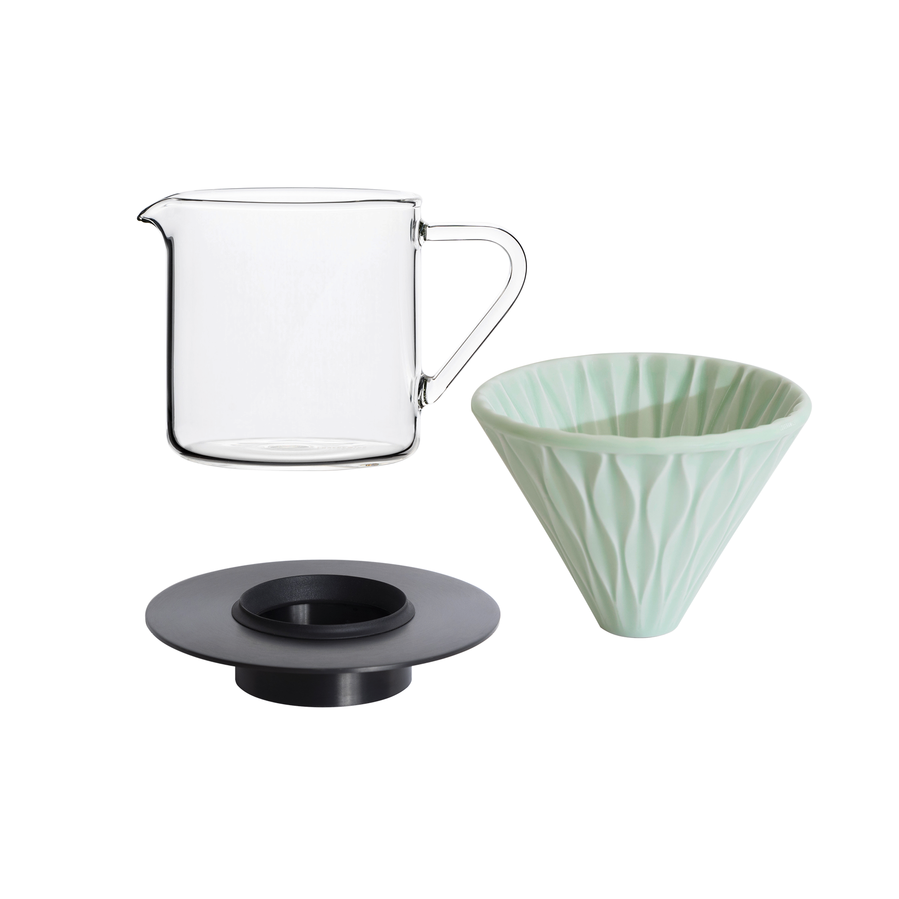 Coffee Dripper Gift Set (Strong/Brass/Tall)