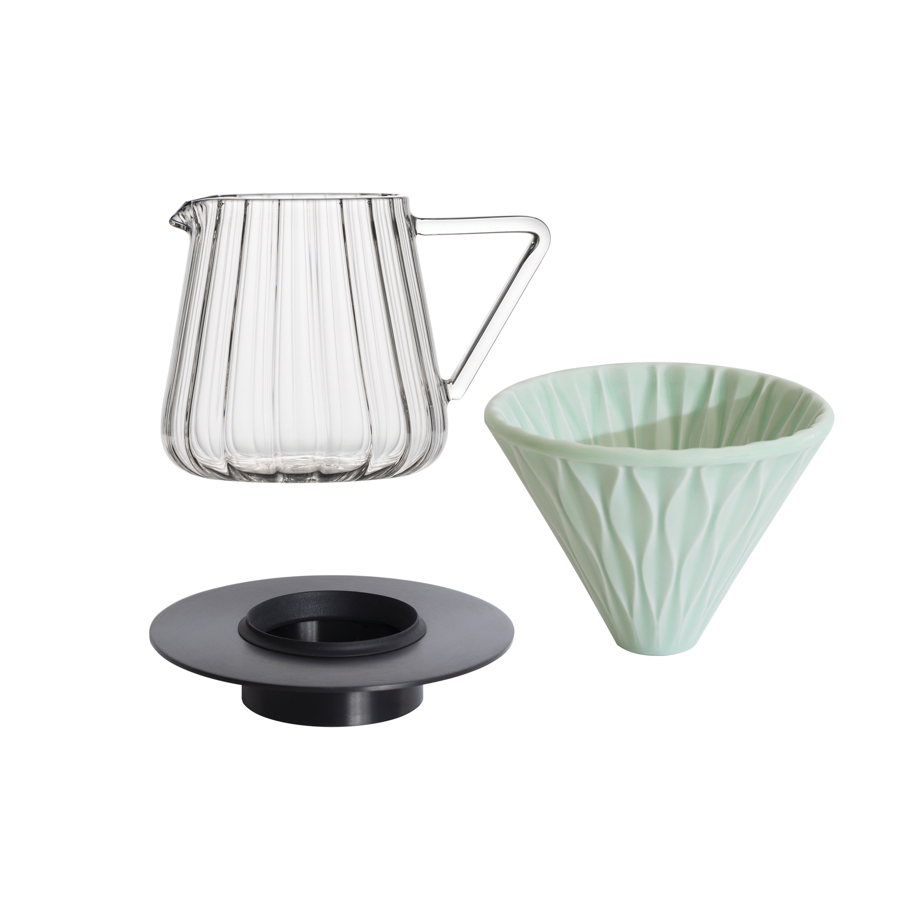 Coffee Dripper Gift Set (Strong/Brass/Tall)