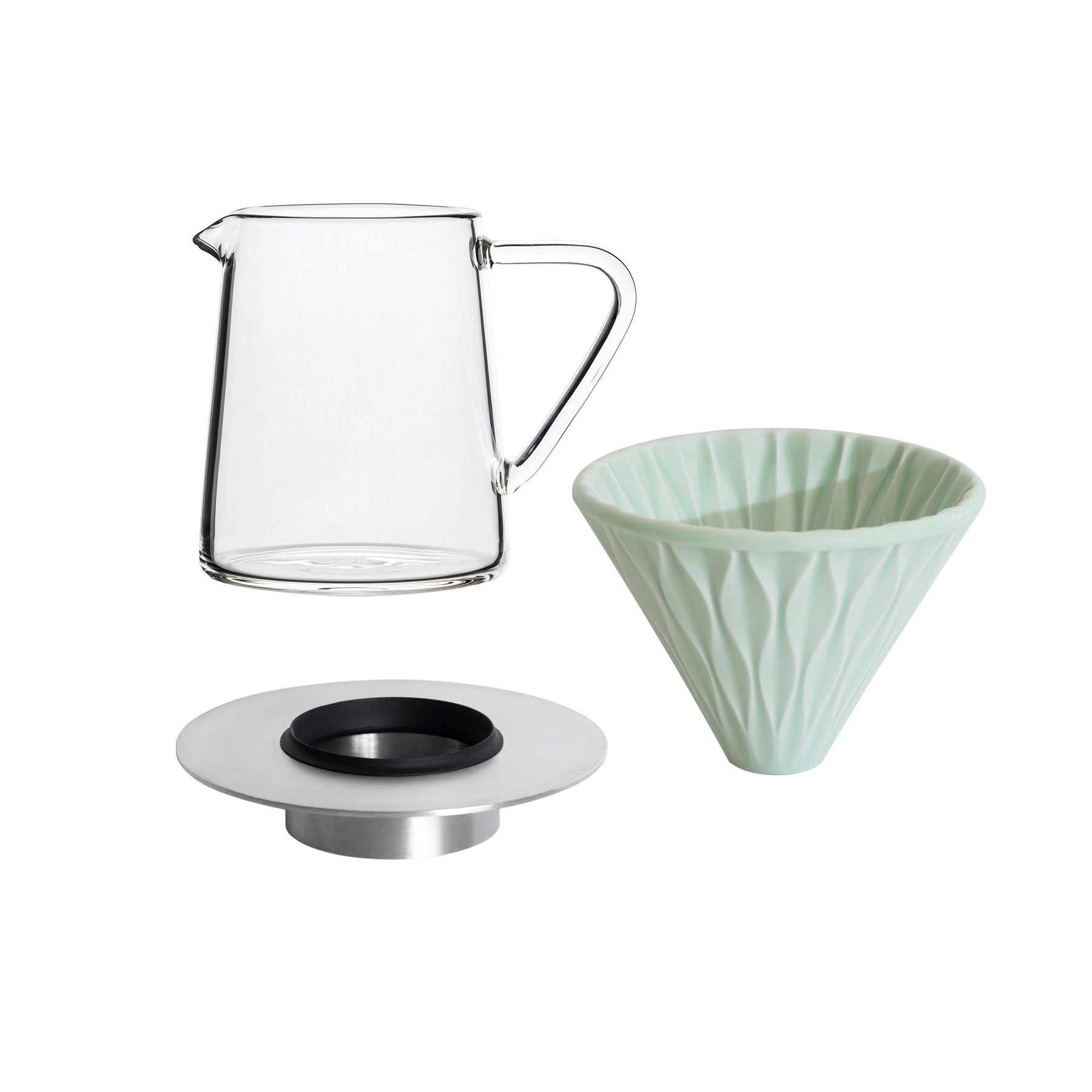 Coffee Dripper Gift Set (Strong/Brass/Tall)