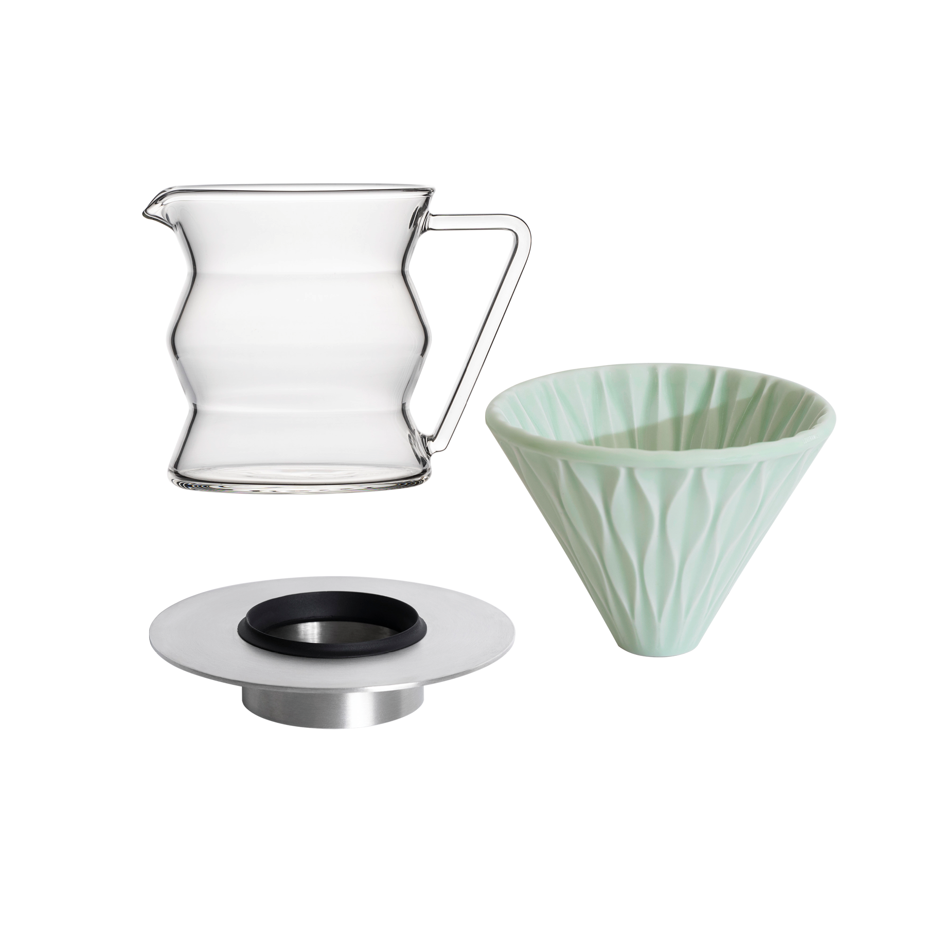 Coffee Dripper Gift Set (Strong/Brass/Tall)