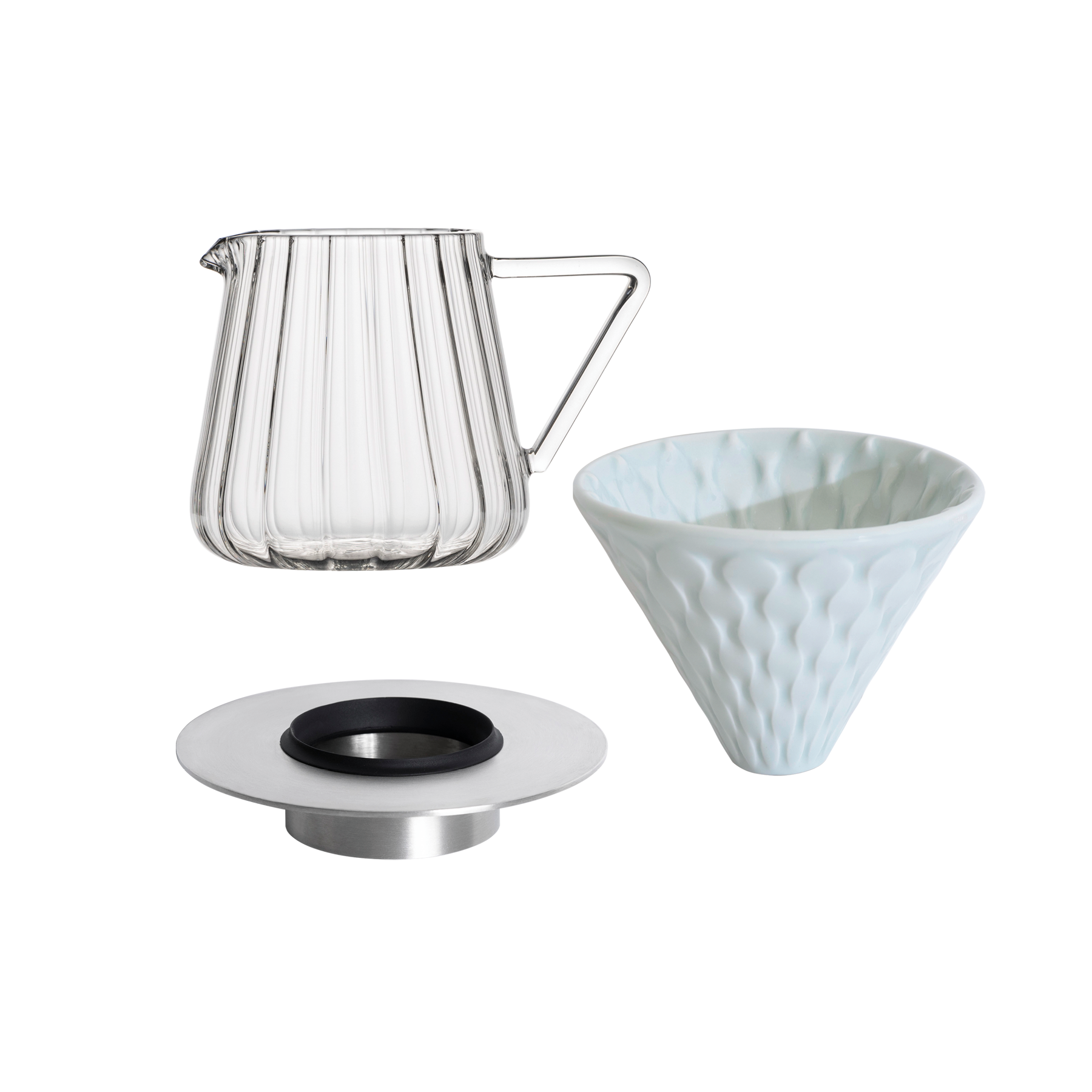 Coffee Dripper Gift Set (Strong/Brass/Tall)