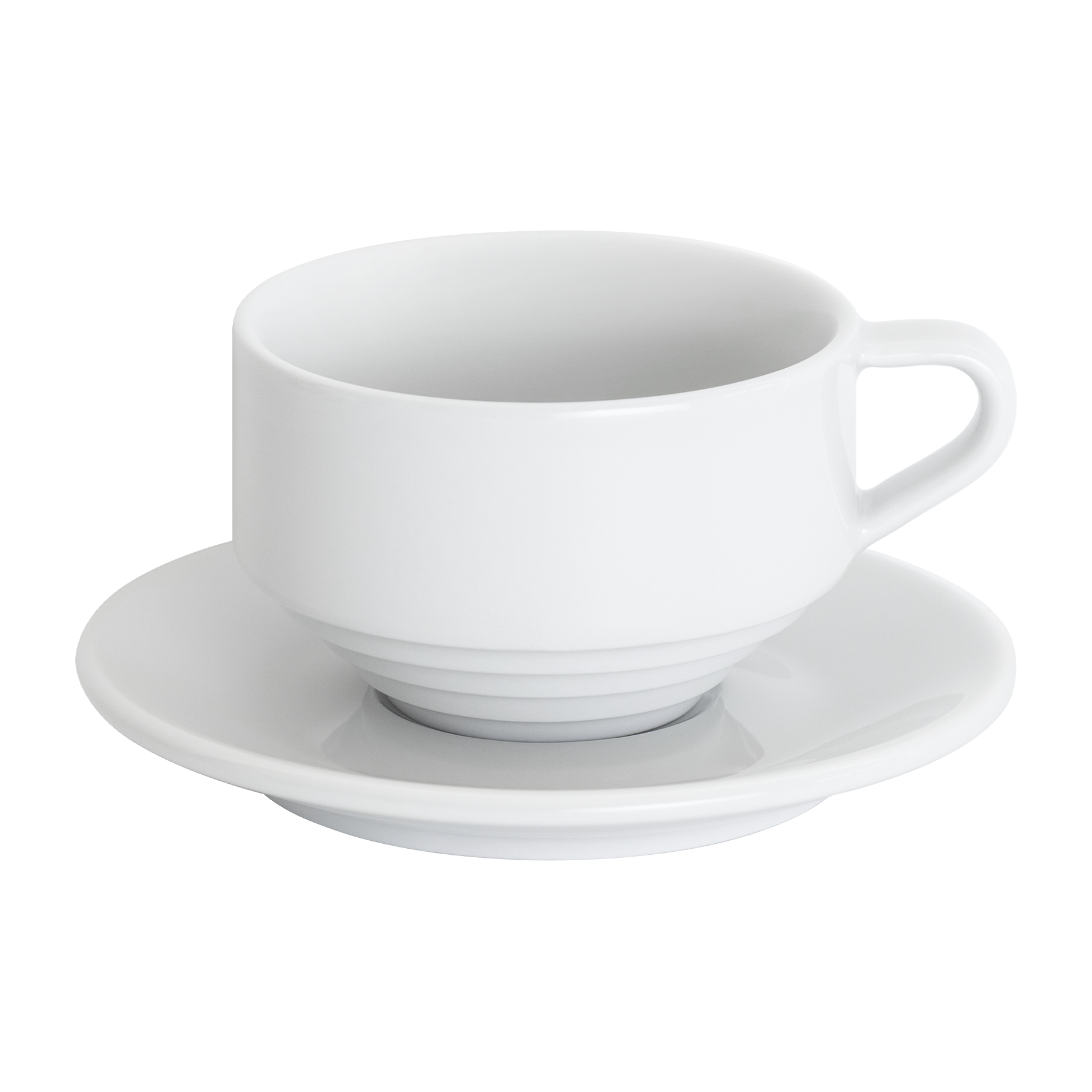 220ml Cappuccino Cup and 14cm Cappuccino Saucer