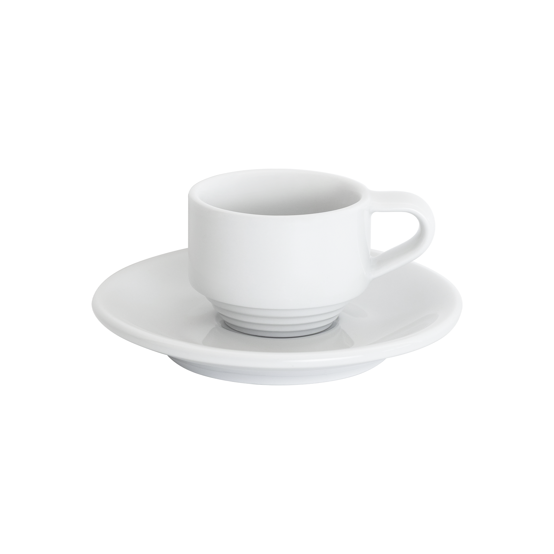 60ml Espresso Cup and 12.5cm Espresso Saucer