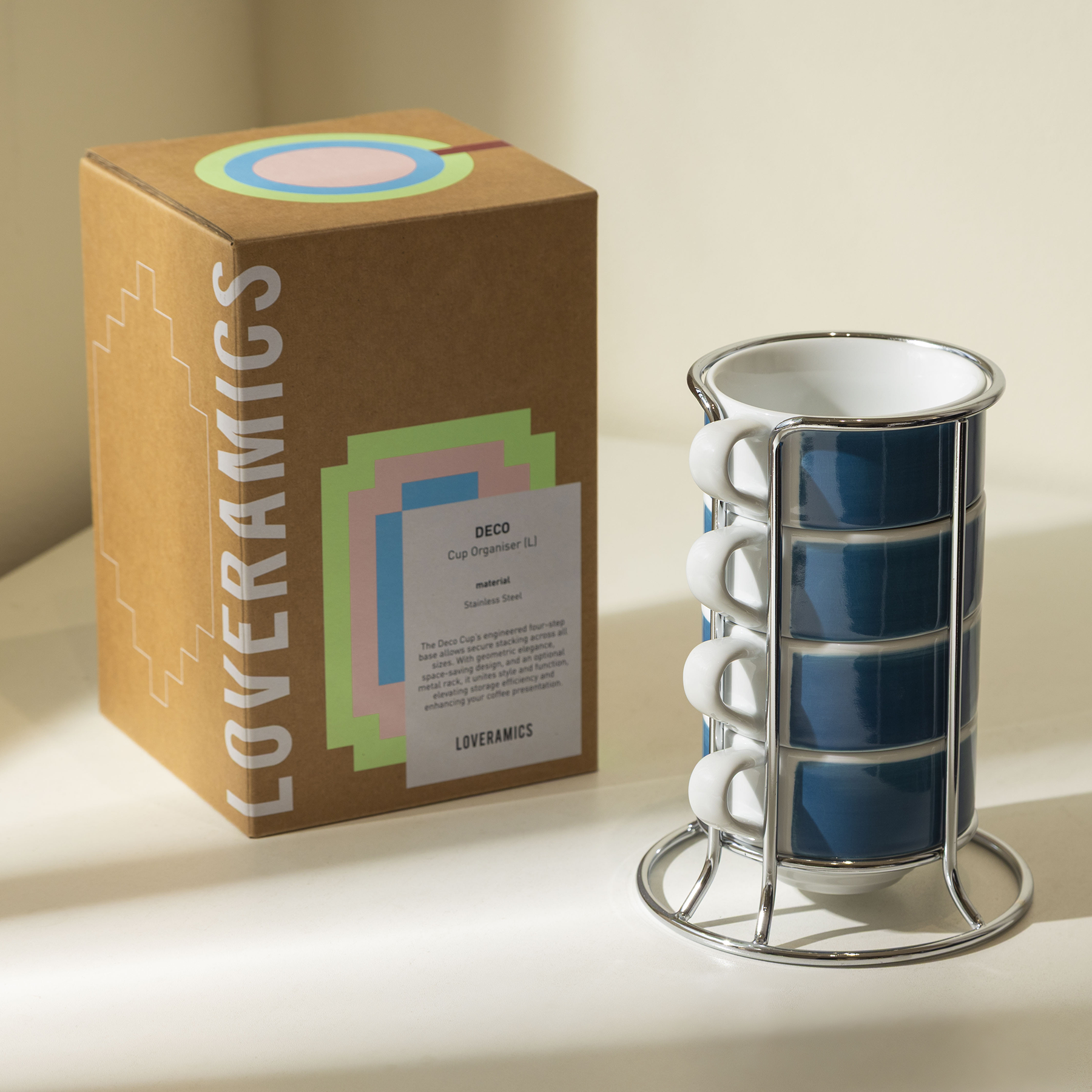 Loveramics Deco Set of 4 x 220ml Cappuccino Cups