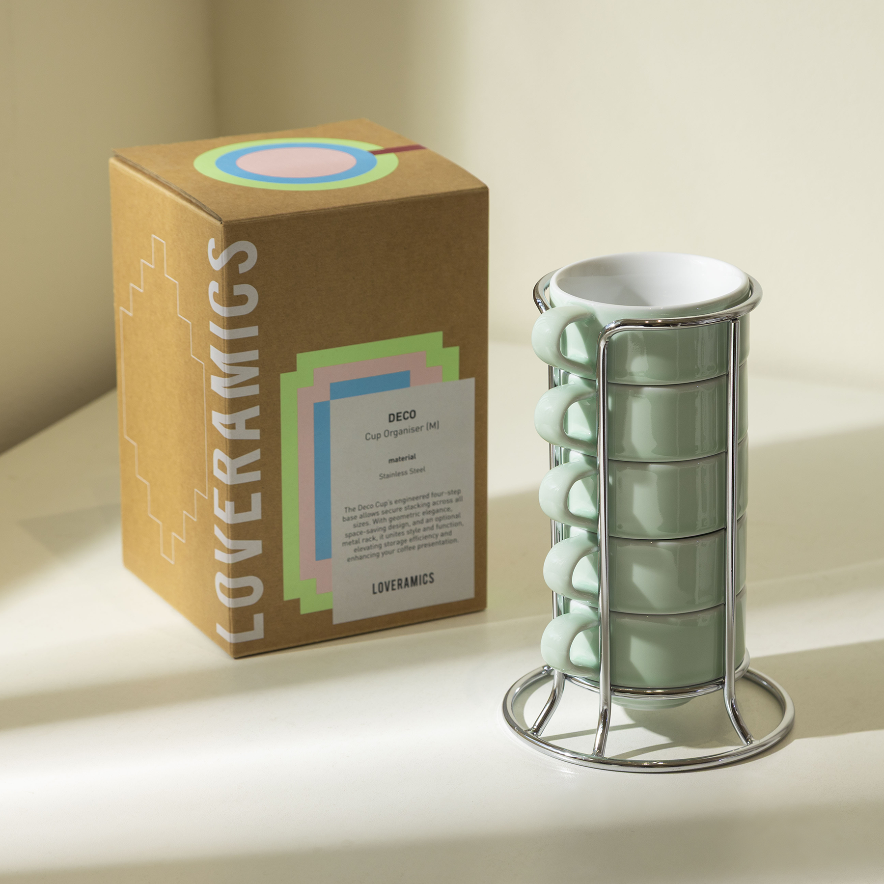 Loveramics Deco Set of 5 x 120ml Cortado Cups