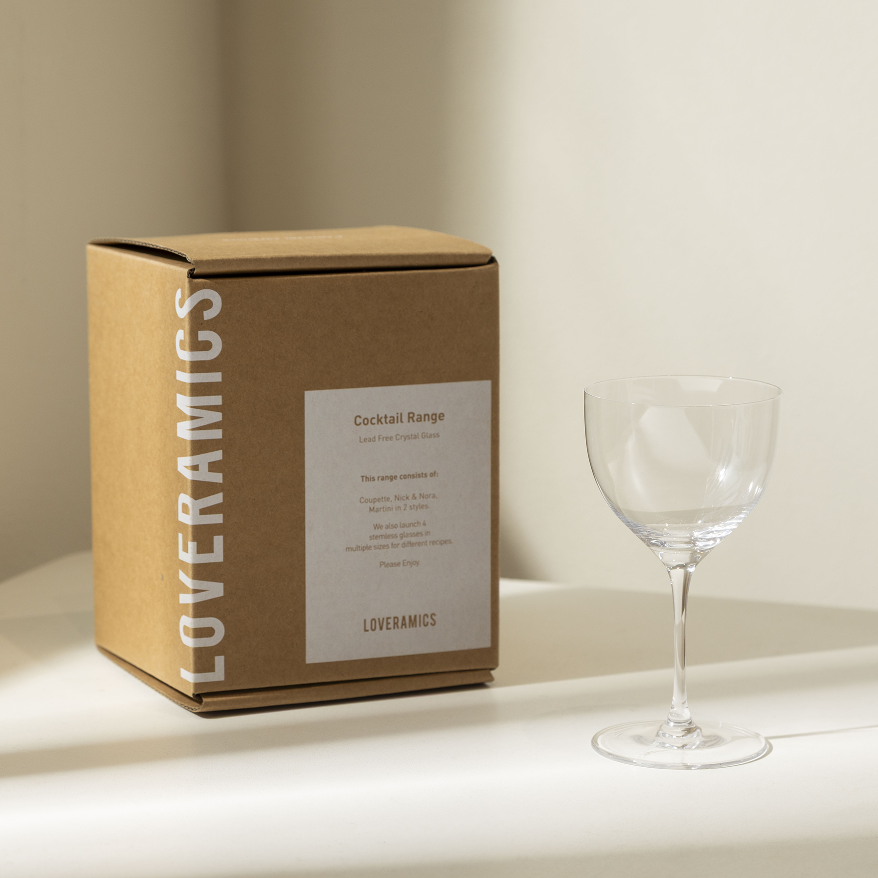 125ml Nick and Nora Glass