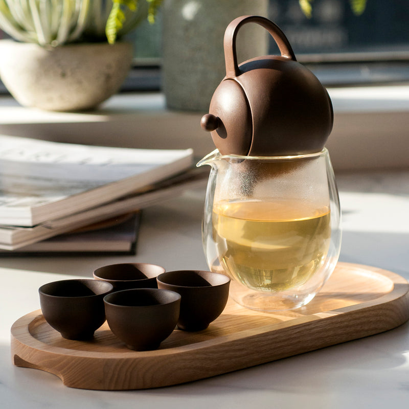Pro Tea 180ml Chinese Teapot (Brown)