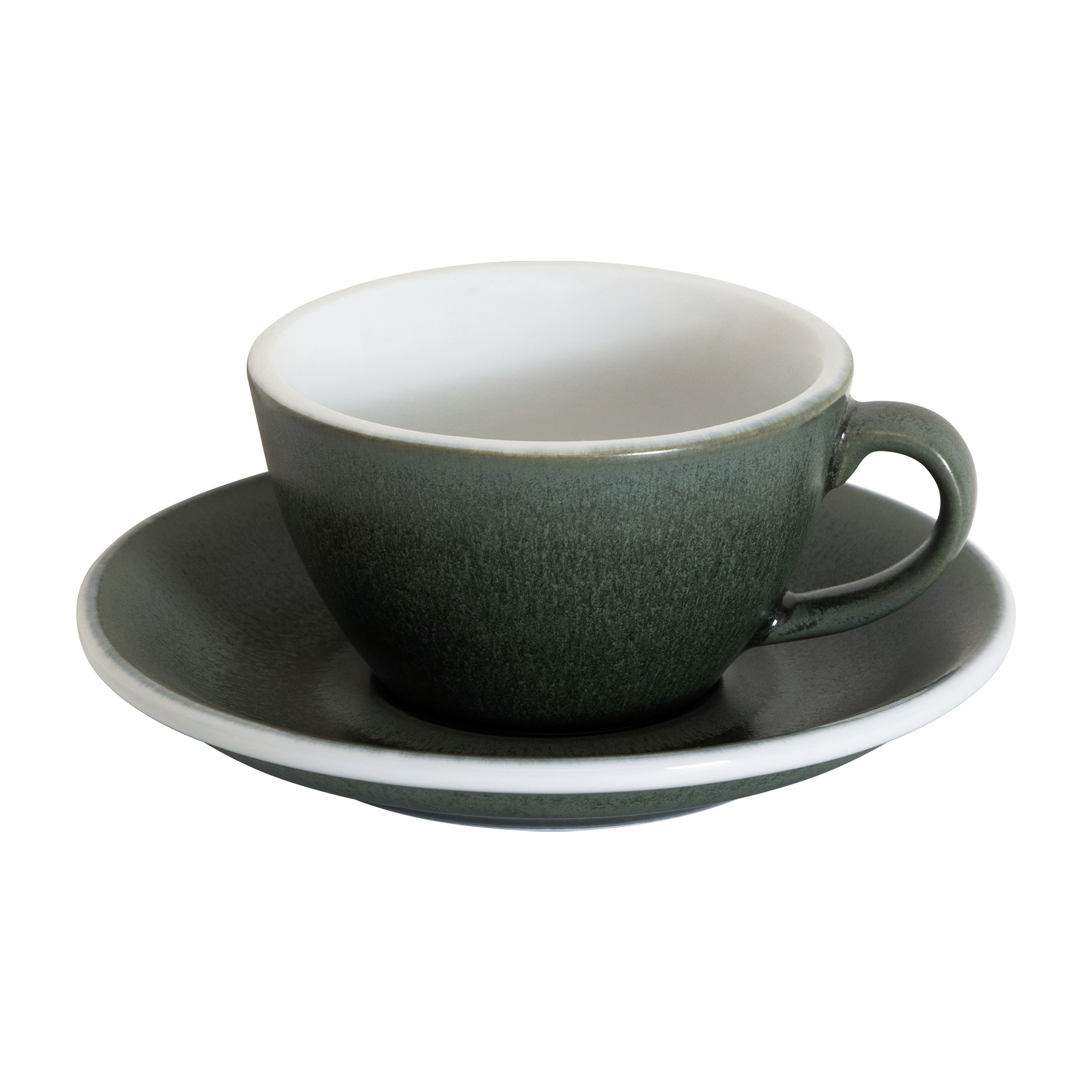 Set of 1 x 150ml Flat White Cup and Saucer