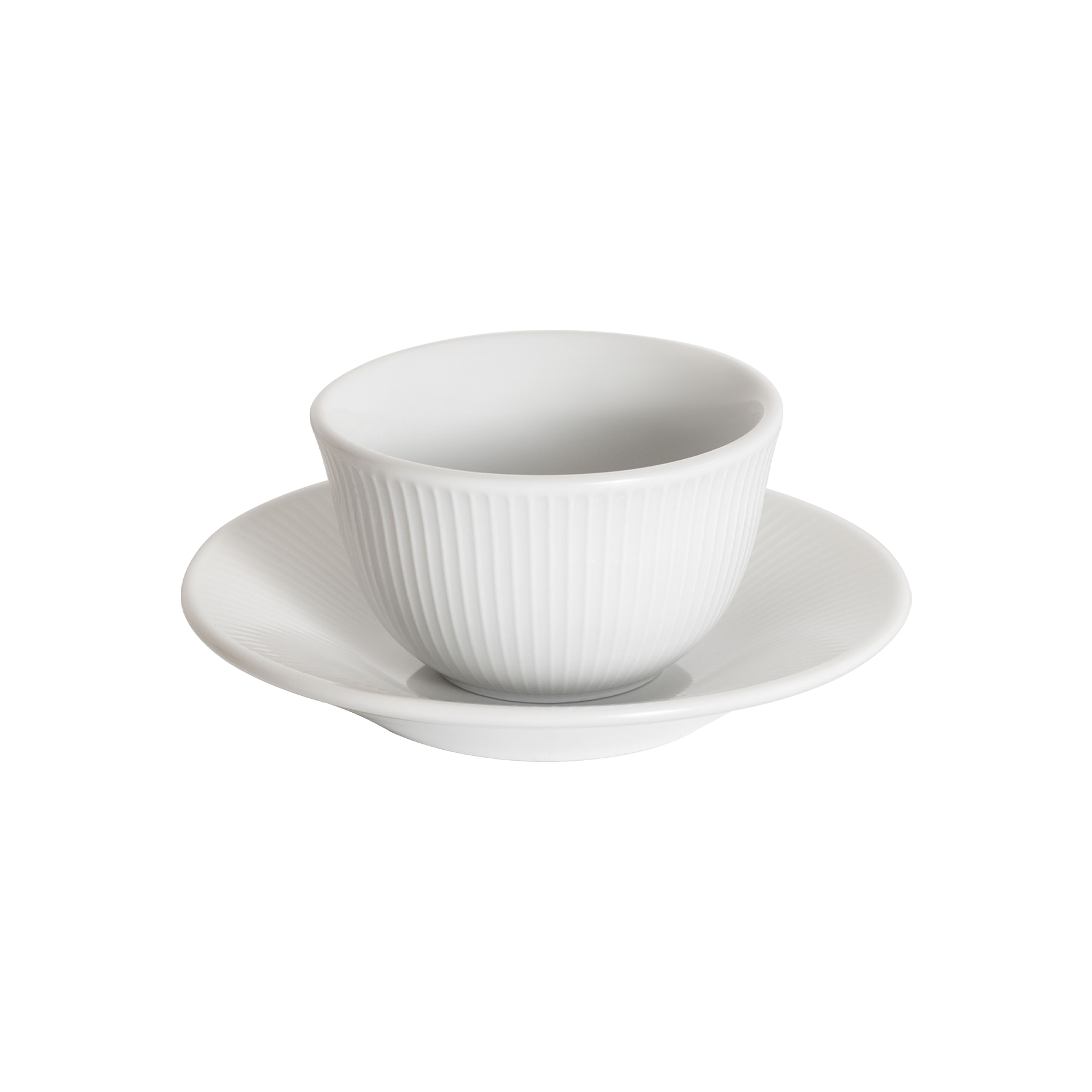 120ml Boram Um Tasting Cup  and 13cm Embossed Plate