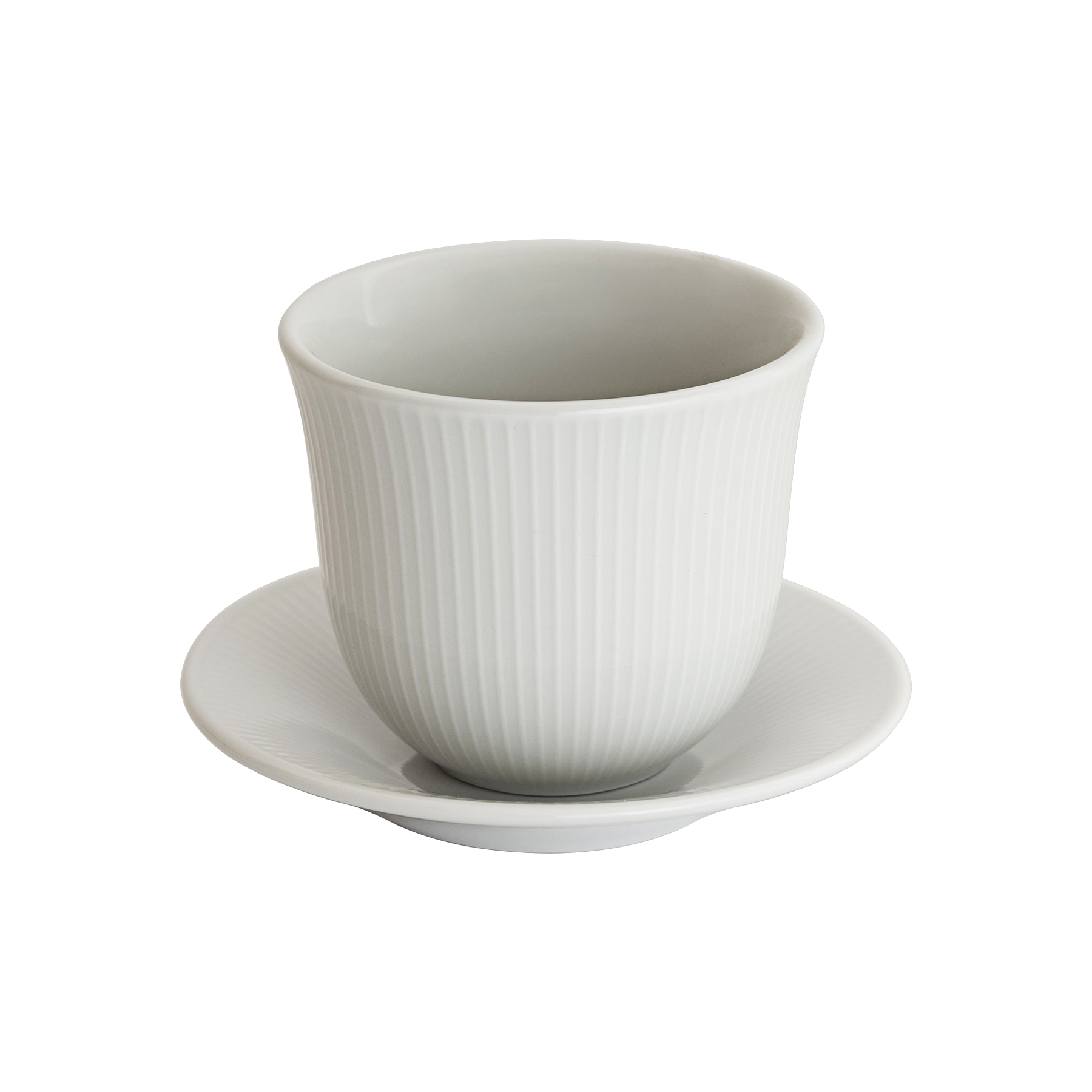 250ml Embossed Tasting Cup  and 13cm Embossed Plate