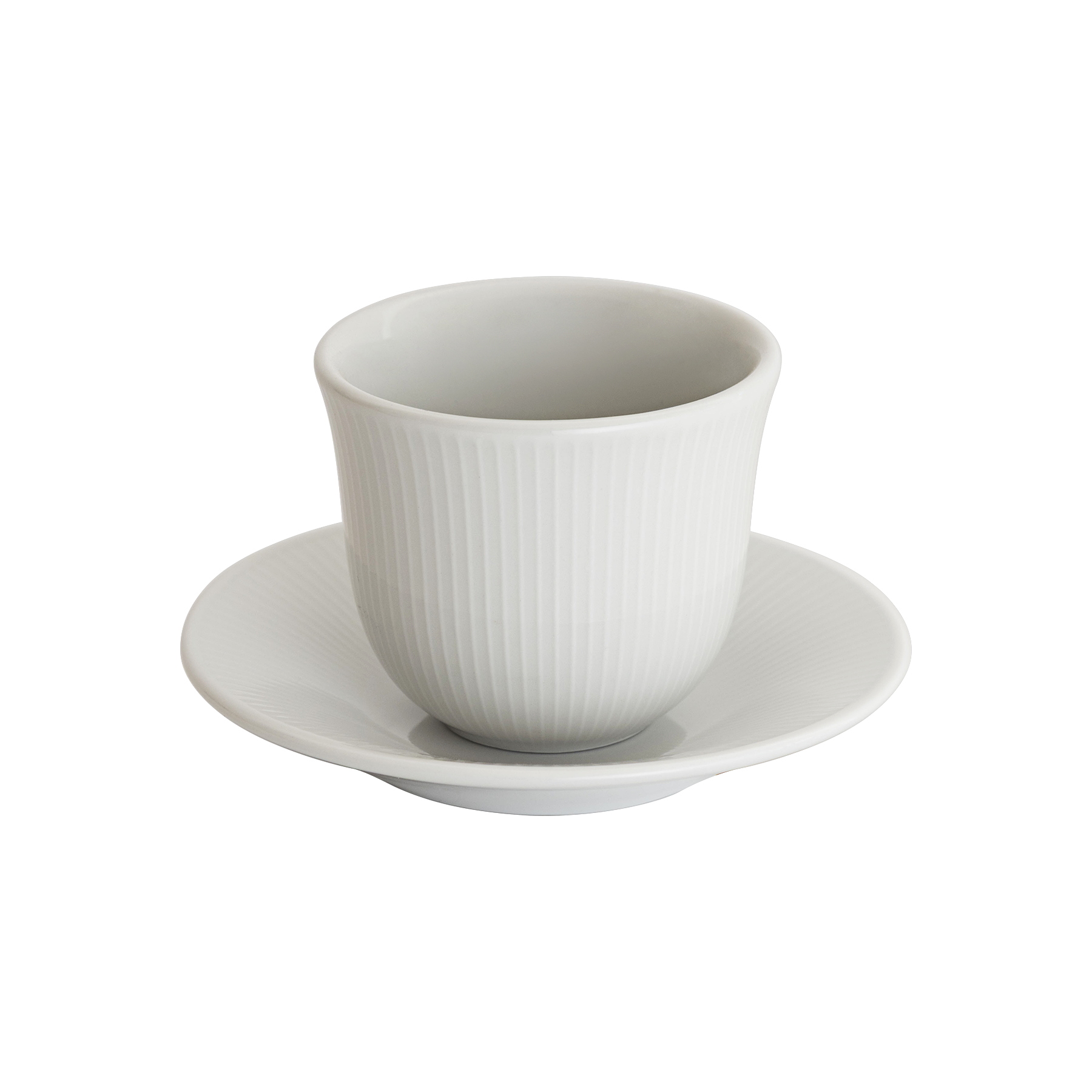 150ml Embossed Tasting Cup  and 13cm Embossed Plate