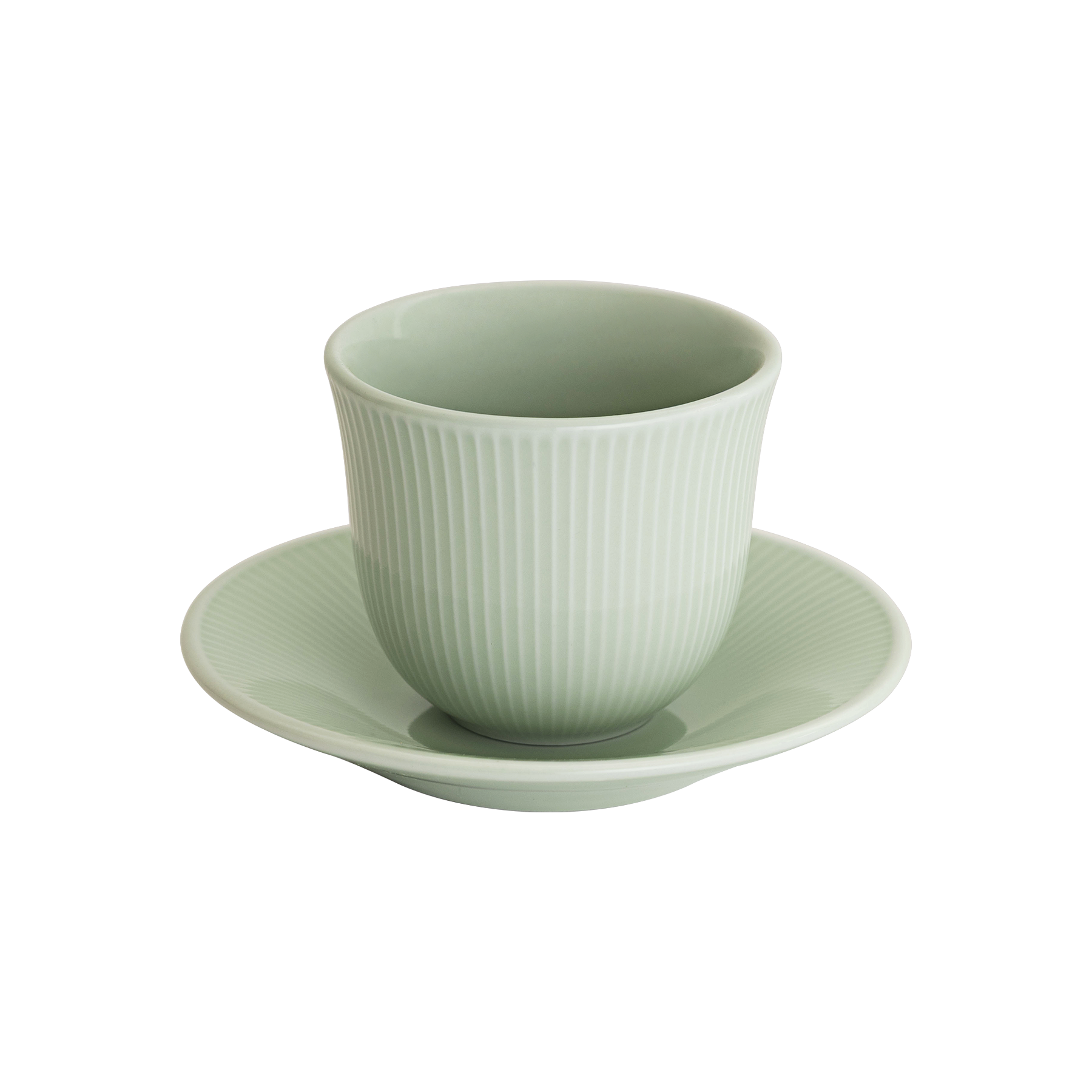 150ml Embossed Tasting Cup  and 13cm Embossed Plate
