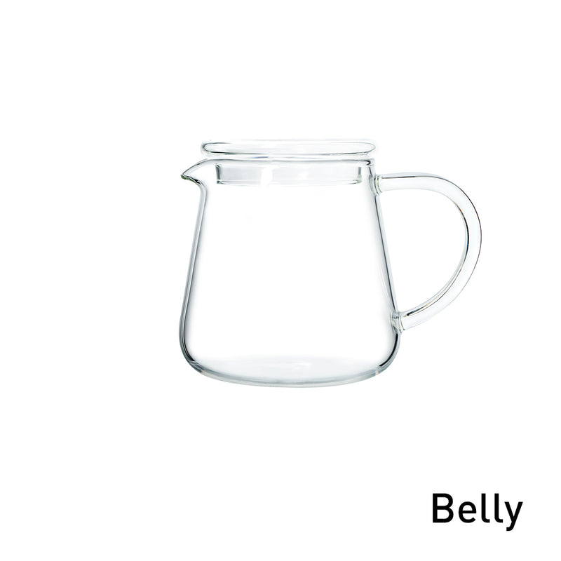Brewers - 500ml Belly Glass Jug with Lid