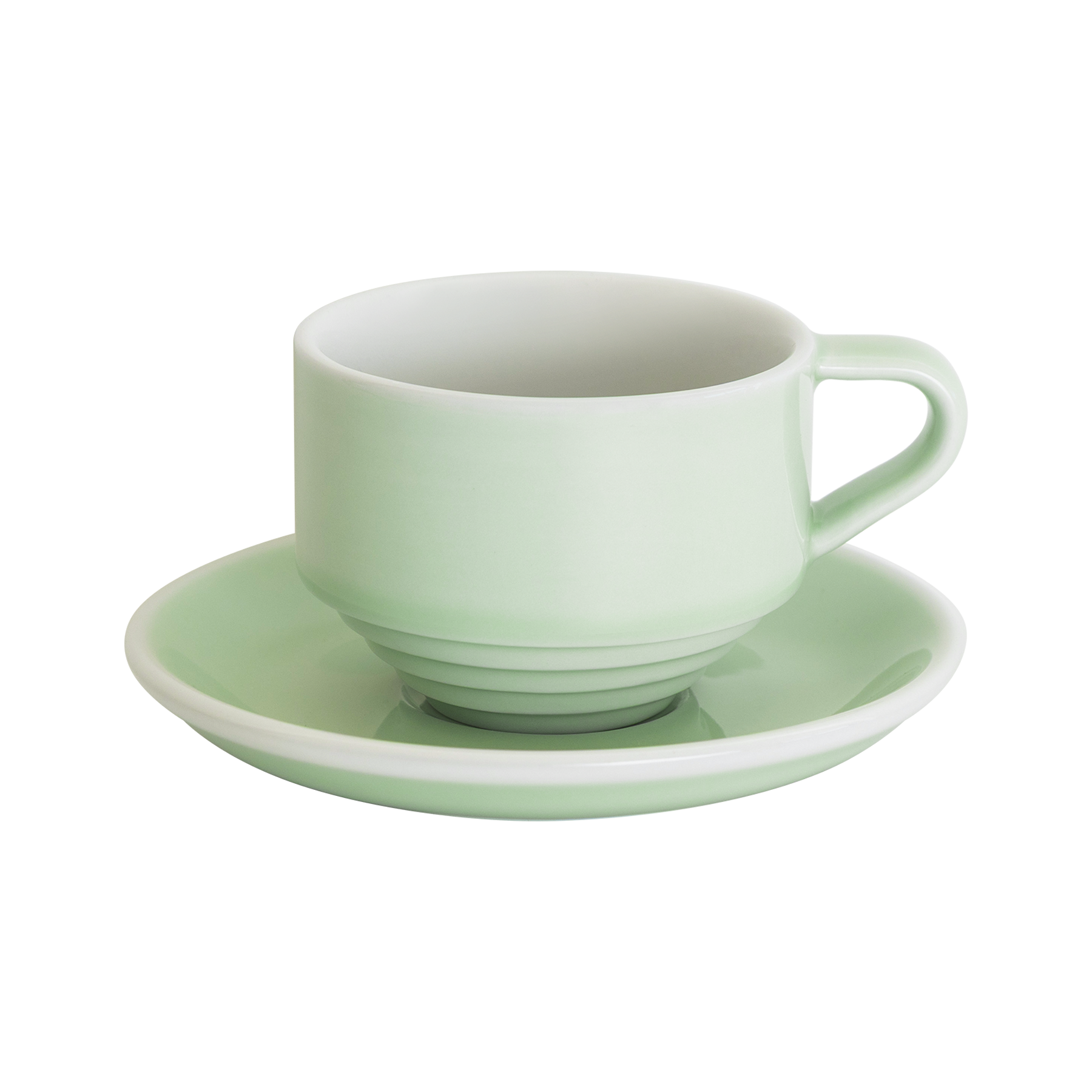 165ml Flat White Cup  and 13cm Shared Saucer