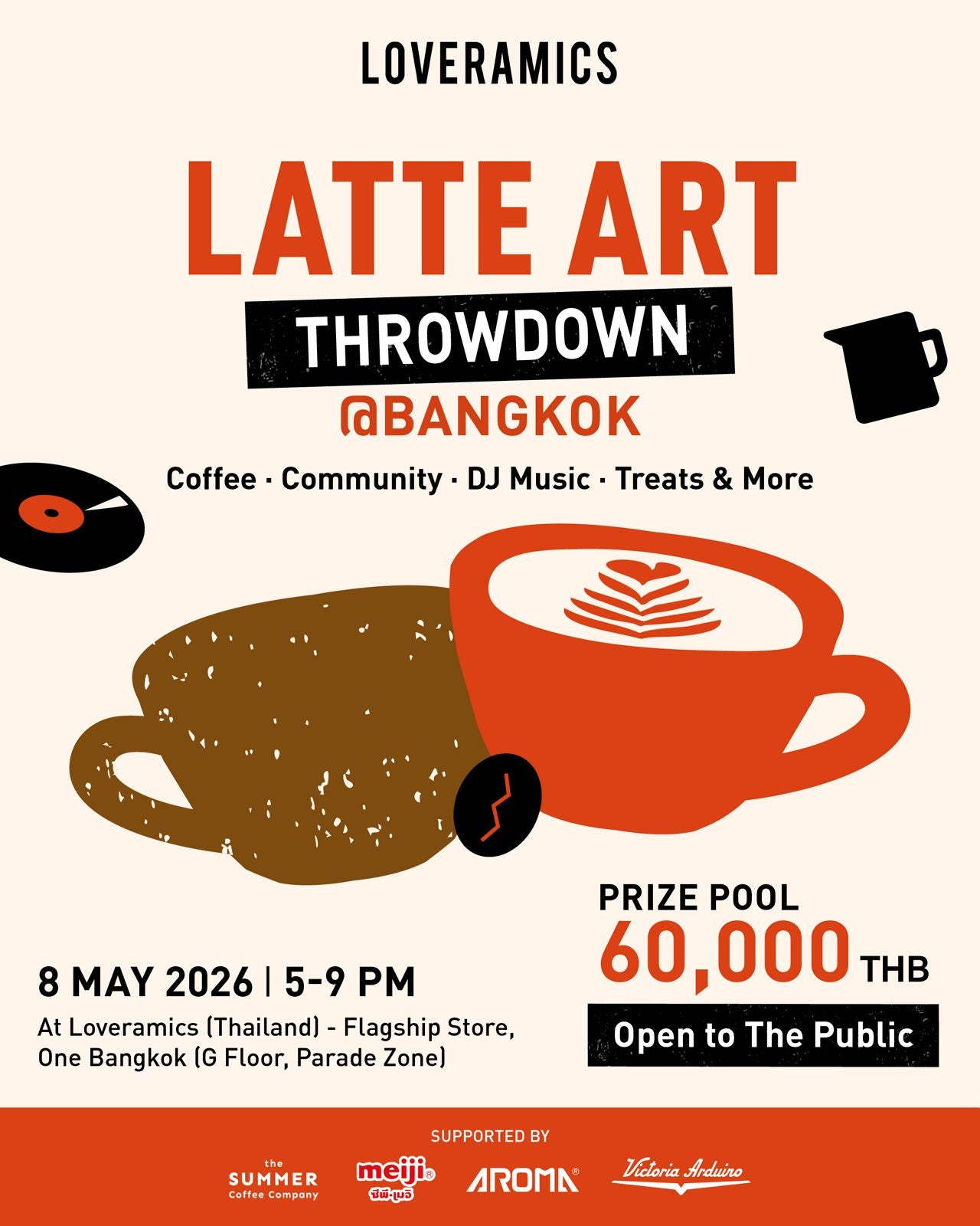 Latte Art Throwdown 2026 in Bangkok