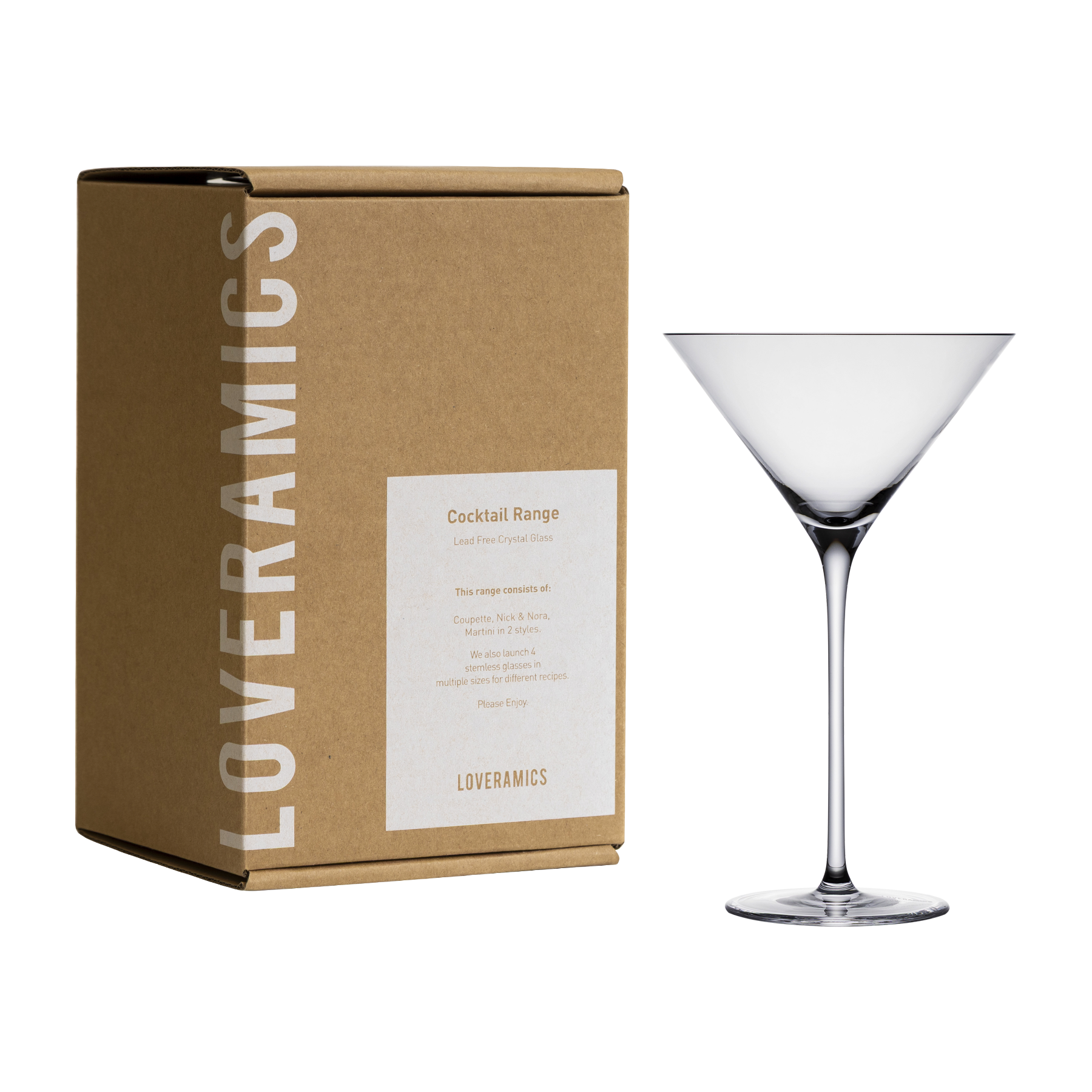 125ml Tall Martini Glass
