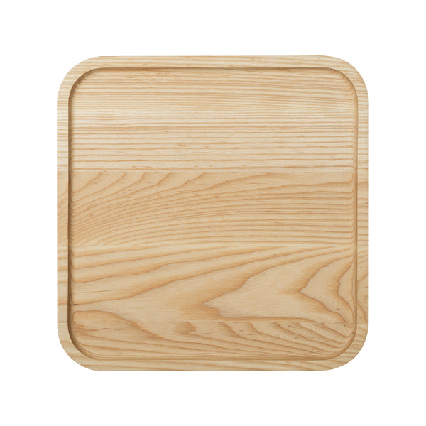 Er-go! System 33.5cm Square Wood Platter (Natural)