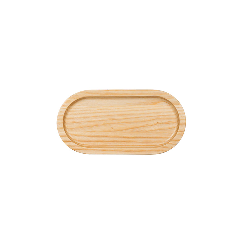 Er-go! System 22cm Oval Wood Platter (S) (Natural)