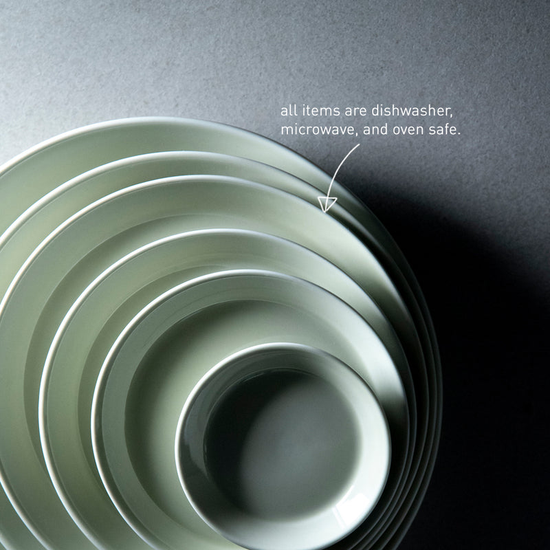 Stone 27cm Dinner Plate (Bauhaus Green)