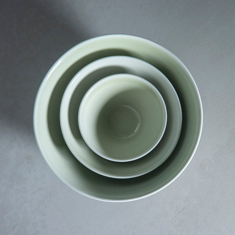Stone 11cm Rice Bowl (Bauhaus Green)